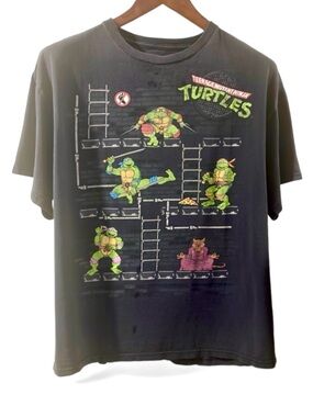 Vintage Teenage Mutant Ninja Turtles Graphic T-Shirt Size Men’s Large